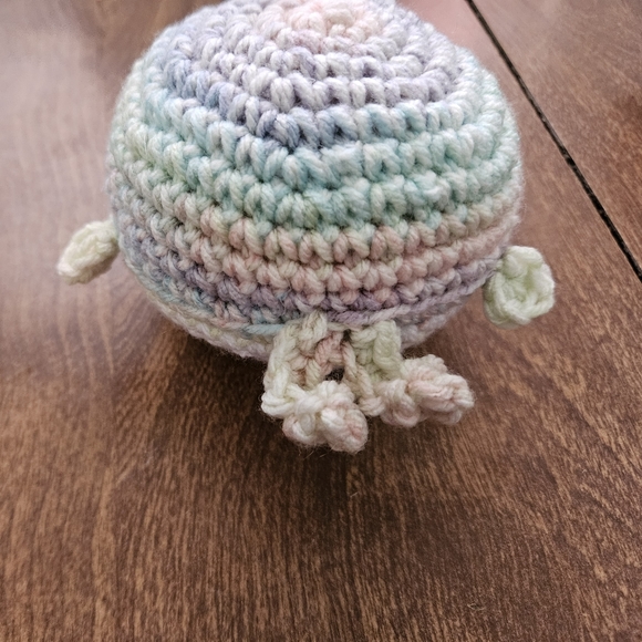 Crochet Pastel Narwhal Amigurumi - Picture 13 of 16